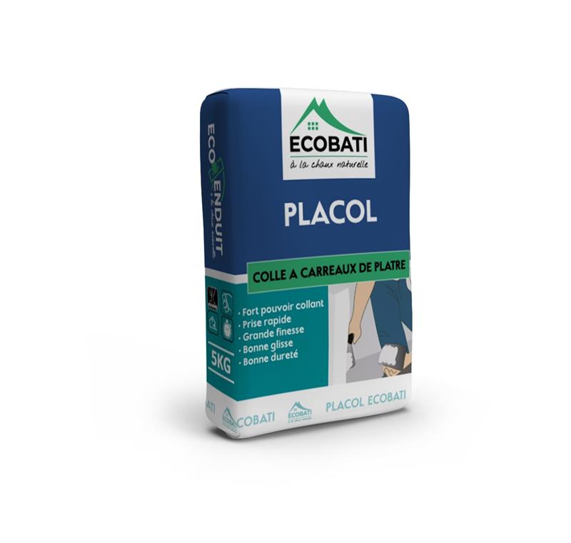 PLACOL COLLE A CARREAUX DE PLATRE 5kg