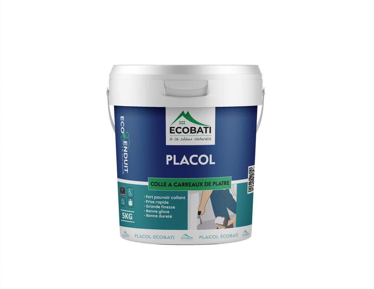 PLACOL COLLE A CARREAUX DE PLATRE 5kg